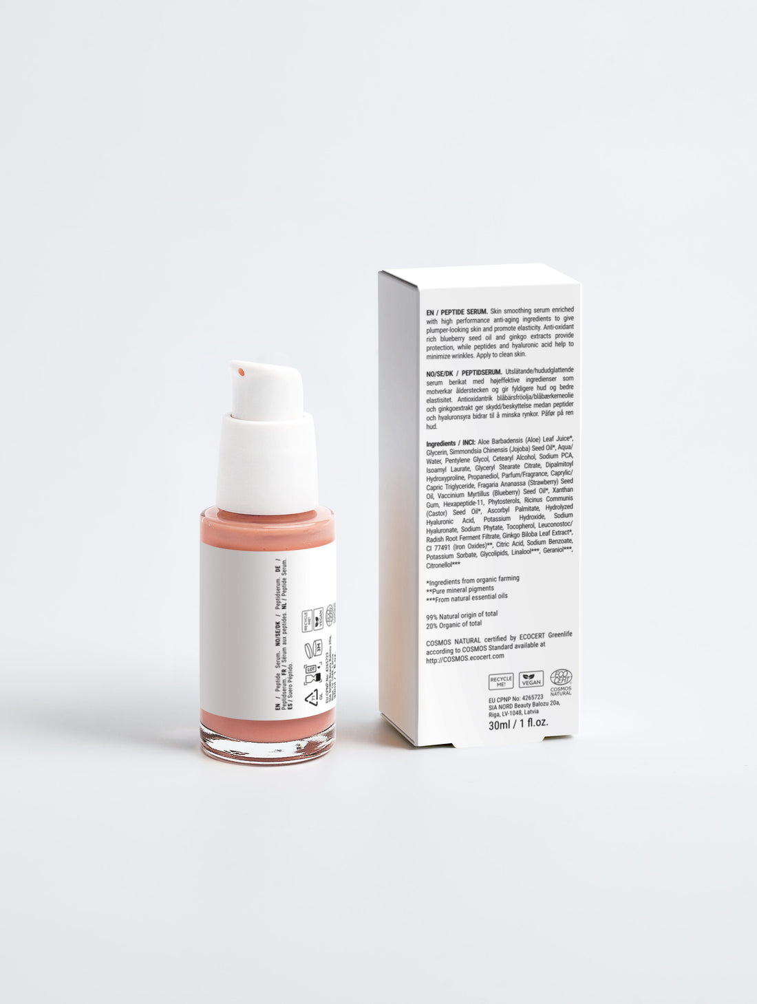 Anti-Aging veido serumas „Veluma Peptide Renewal“
