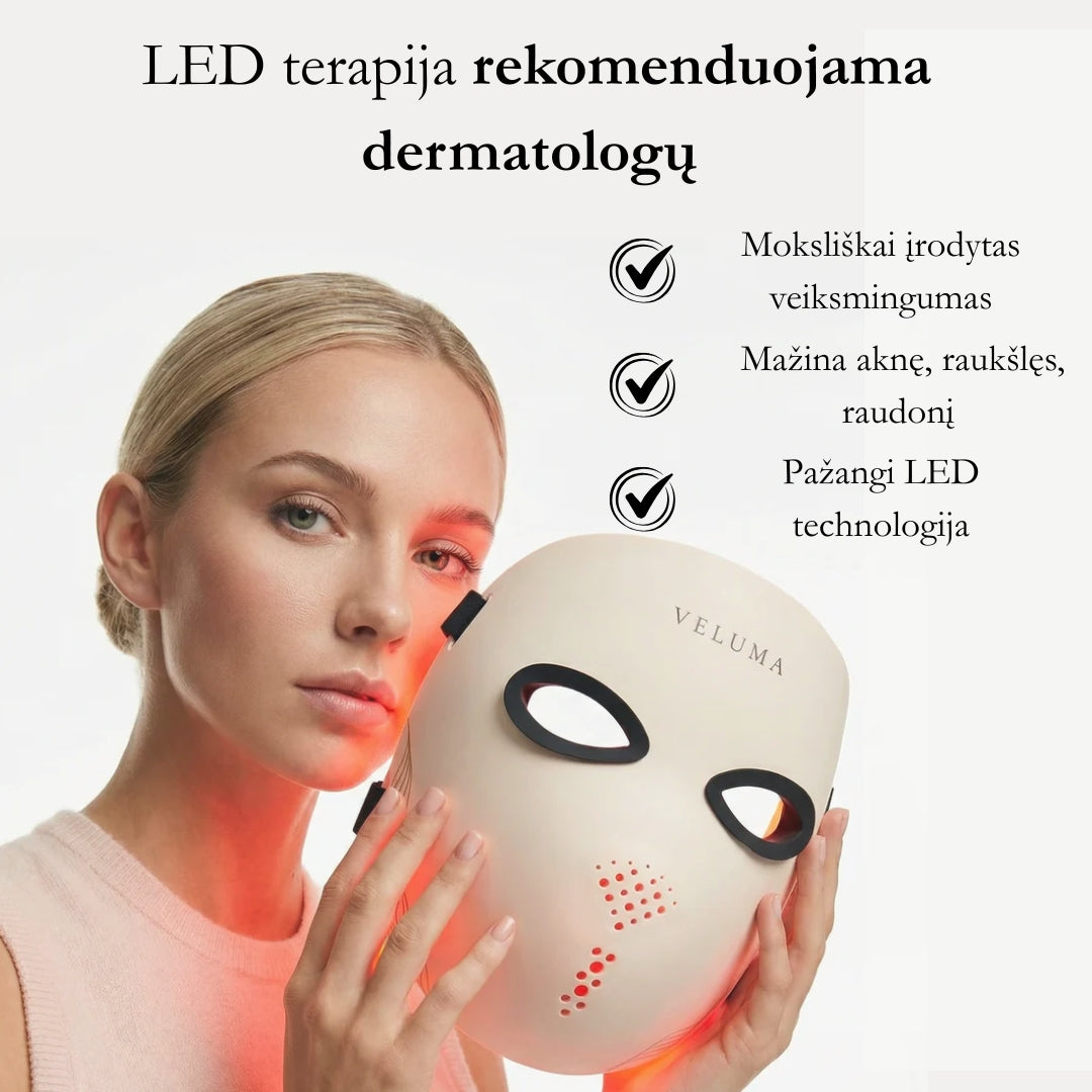 Veluma Gen 2 LED veido kaukė