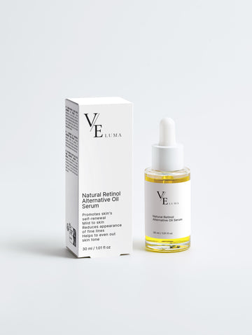 Veido aliejinis serumas su bakučioliu „Veluma Natural Retinol Alternative Oil Serum“